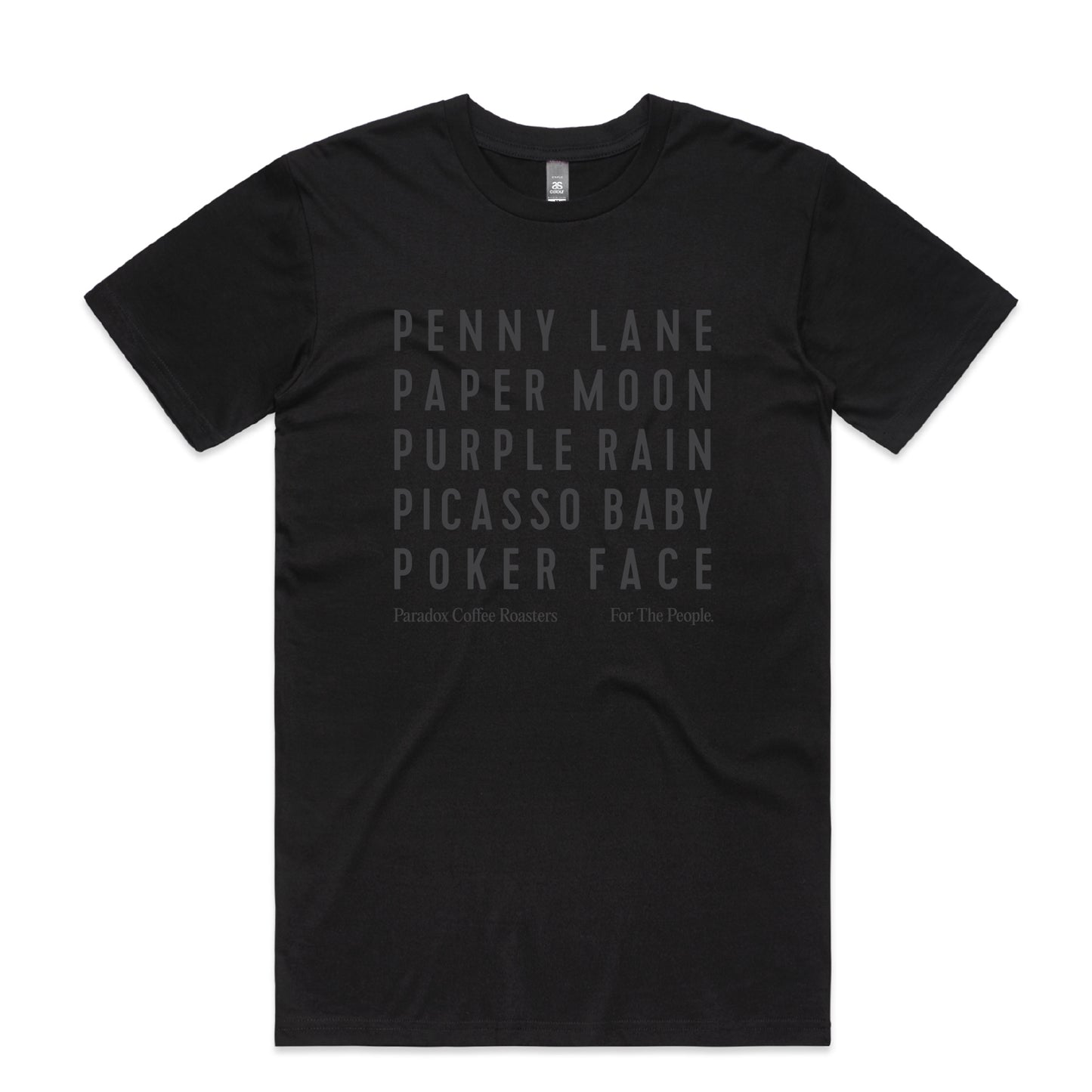 Paradox Black on Black - 5 Blend Tee