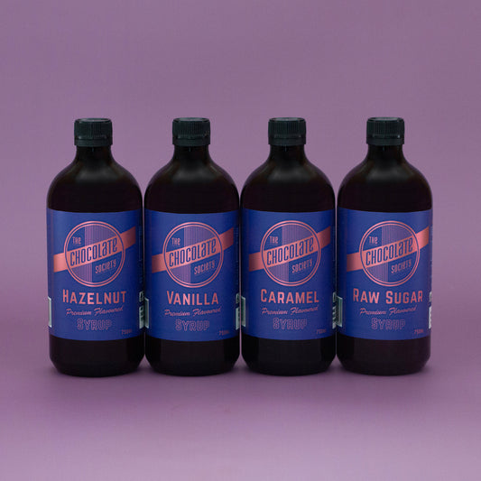 THE CHOCOLATE SOCIETY Premium Flavoured Syrup