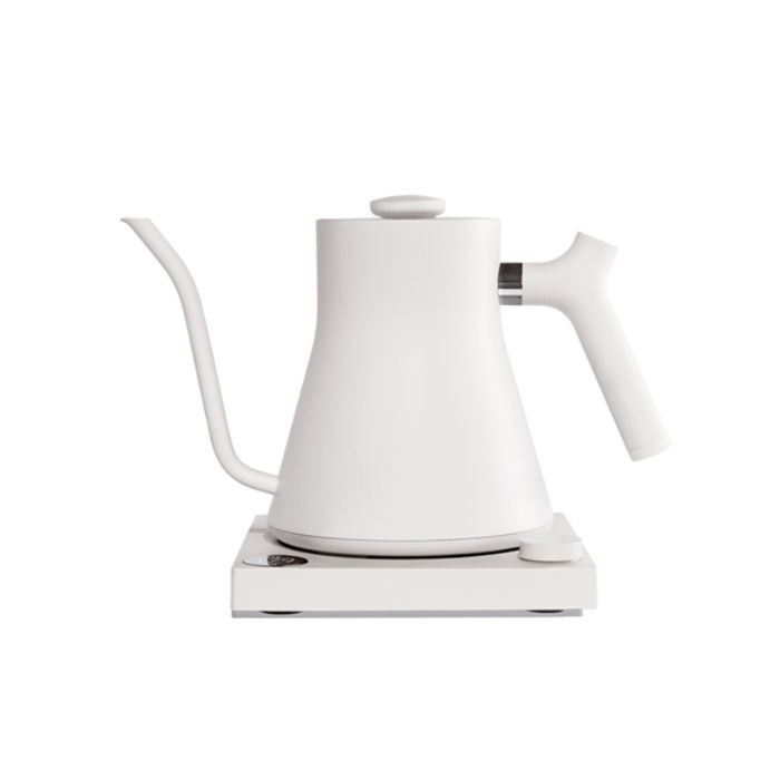 fellow kettle white front view
