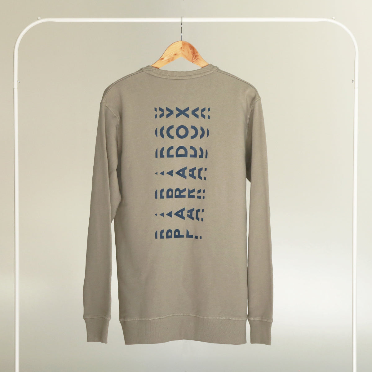 Paradox Kinetic Men's Crew Jumper - Eucalyptus