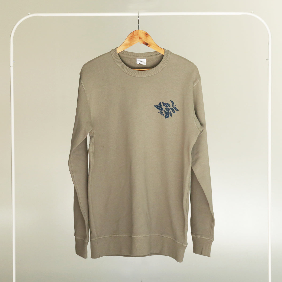 Paradox Kinetic Men's Crew Jumper - Eucalyptus