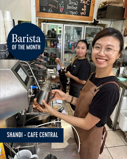 Barista of the Month - Shandi,  Café Central - November 2025