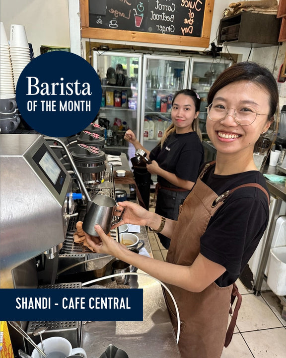 Barista of the Month - Shandi,  Café Central - November 2025