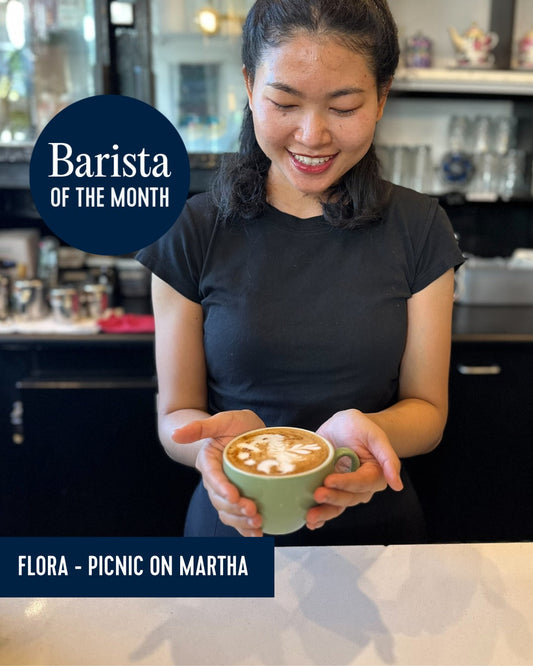 Barista of the Month - Flora, Picnic on Martha - July 2026