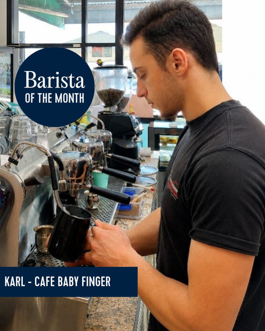 Barista of the Month - Karl, Cafe Baby Finger - June 2026