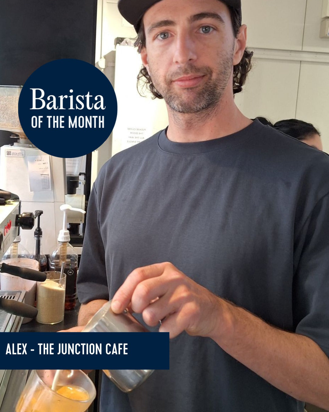 Barista of the Month - Alex, The Junction Cafe - September 2026