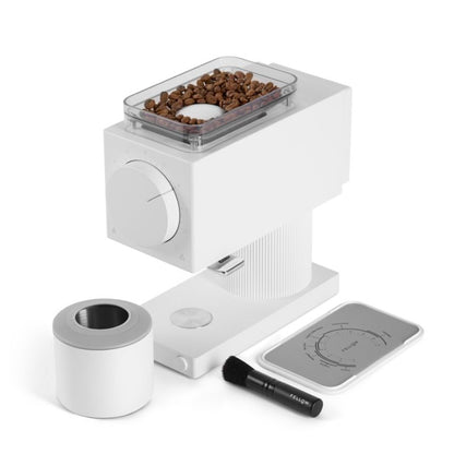 Fellow Ode Electric Coffee Grinder - White EX SHOWROOM STOCK
