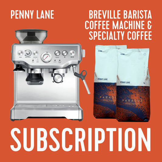 Breville Barista Coffee Machine & Penny Lane Blend