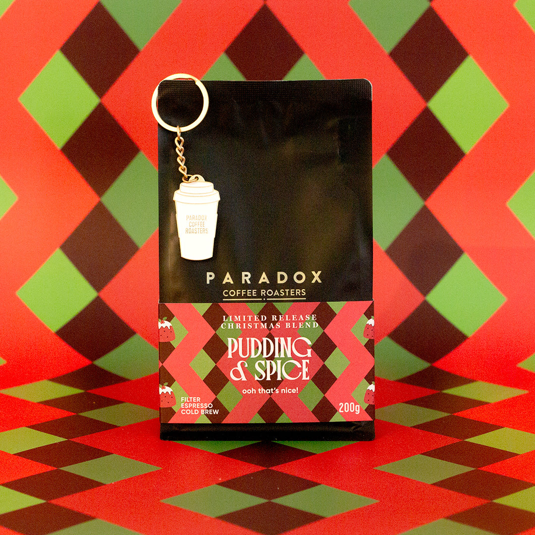 Christmas Coffee & Key Ring Gift Set 200g