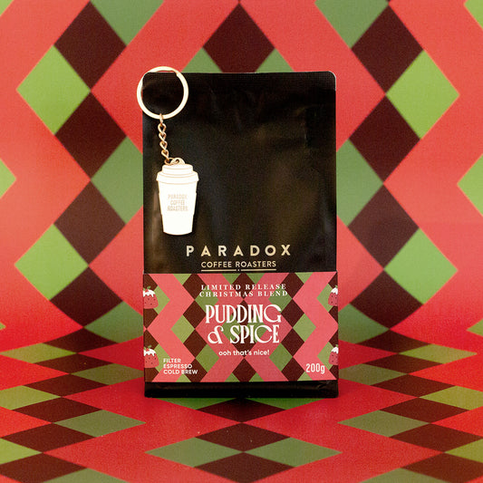 Christmas Coffee & Key Ring Gift Set 200g