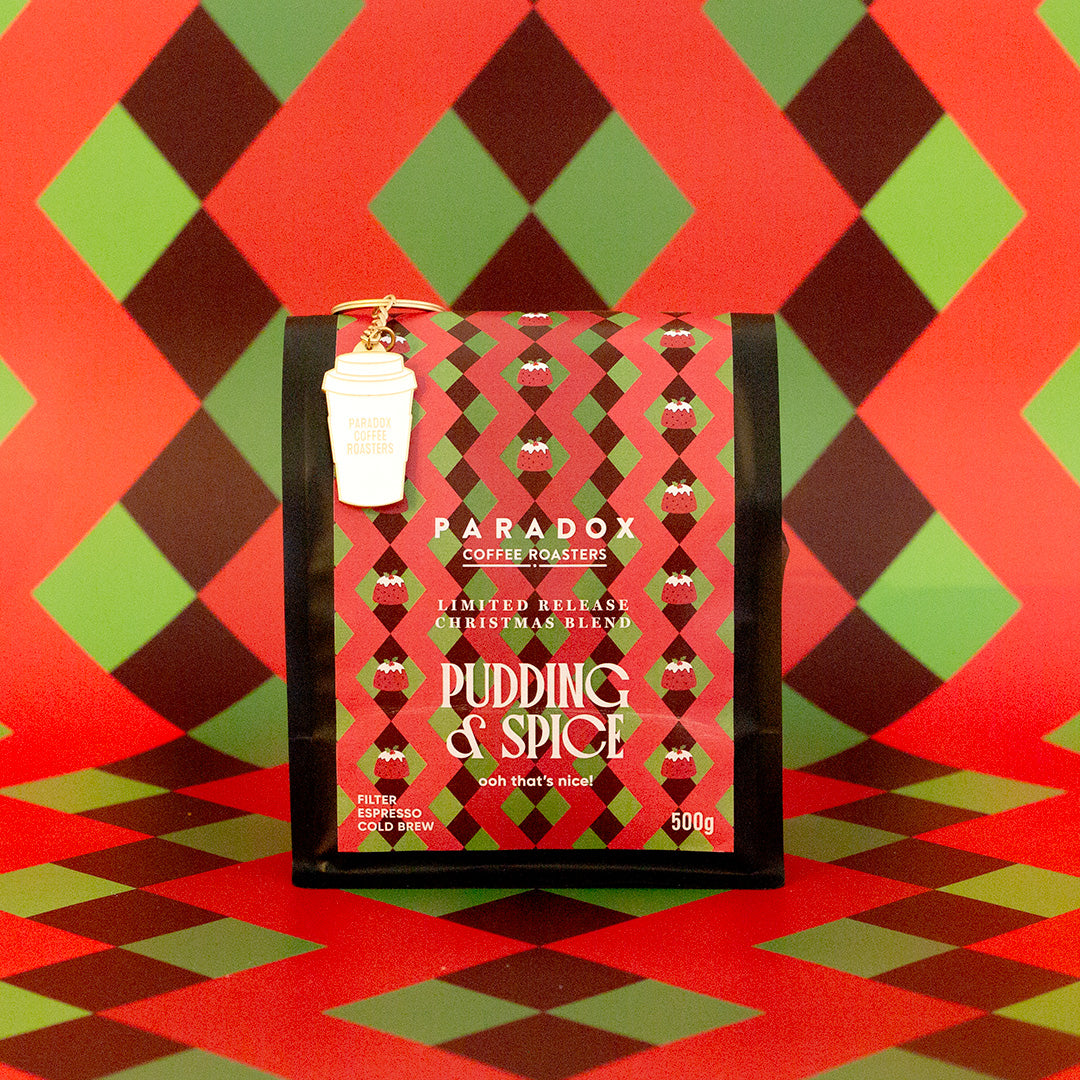 Christmas Coffee & Key Ring Gift Set 500g