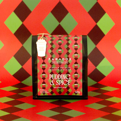 Christmas Coffee & Key Ring Gift Set 500g