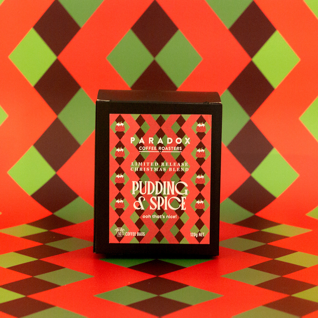 Limited Release Pudding & Spice Christmas Drip Filter Coffee bags (1 x 10pack)