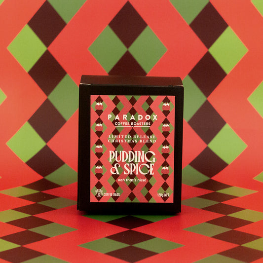 Limited Release Pudding & Spice Christmas Drip Filter Coffee bags (1 x 10pack)