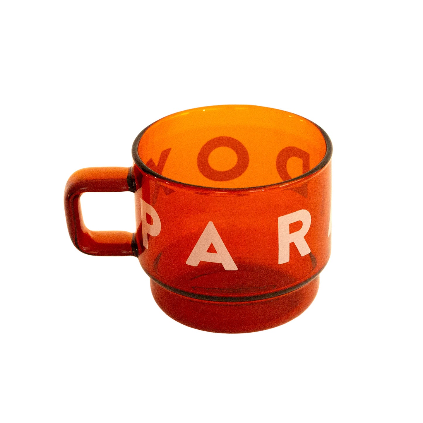 Paradox Stacker Mug – Amber (Glass)