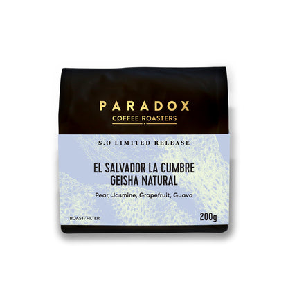 El Salvador La Cumbre Geisha Natural