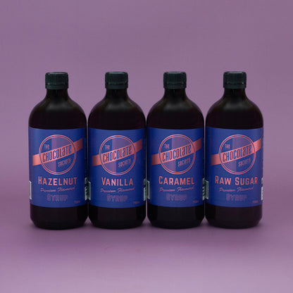 THE CHOCOLATE SOCIETY Premium Flavoured Syrup