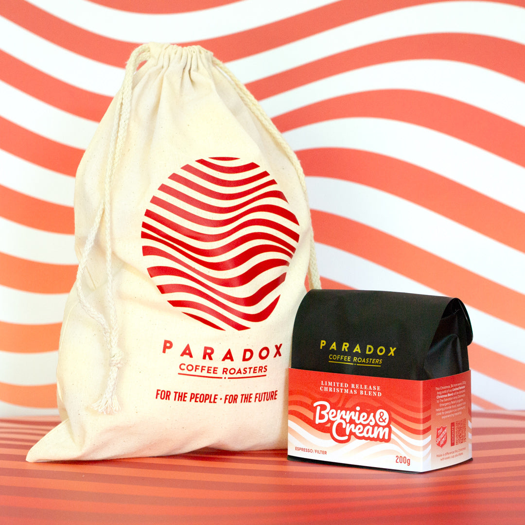Berries & Cream Christmas Bag + Coffee Kit