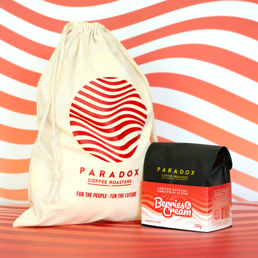 Berries & Cream Christmas Bag + Coffee Kit