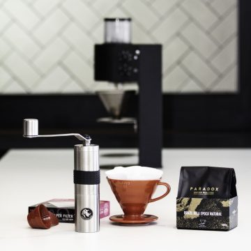 Ultimate Brew Kit with Grinder & Cup of Excellence Coffee