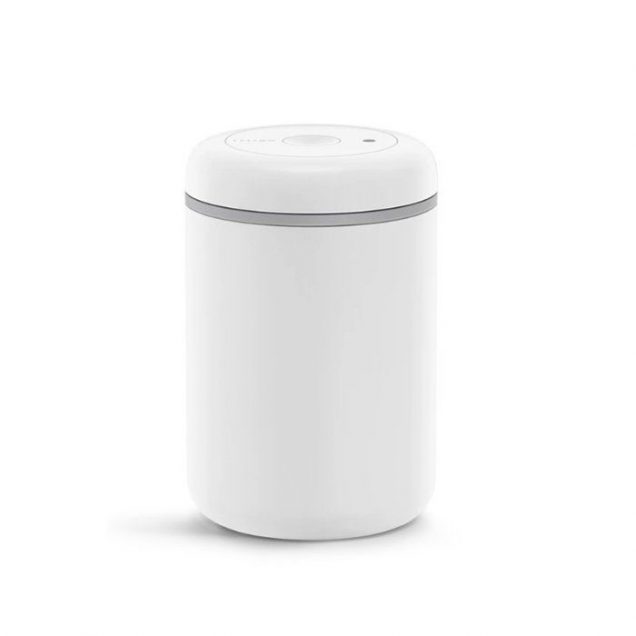 Fellow Atmos Vacuum Canister Matte White