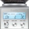 Breville smart grinder on front